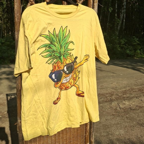 No brand Other - 🍀3/15 Yellow Pineapple Graphic Men's T-Shirt🍍